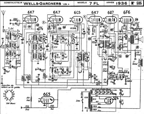 7FL; Wells-Gardner & Co.; (ID = 222207) Radio