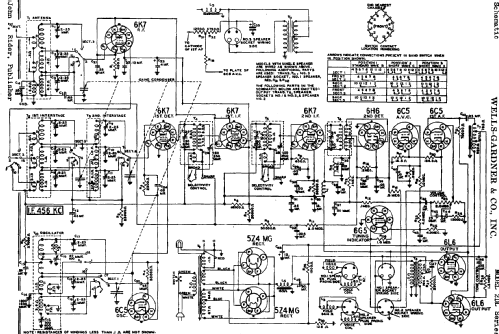 Series 2DL; Wells-Gardner & Co.; (ID = 668507) Radio