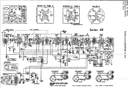 Series 6K; Wells-Gardner & Co.; (ID = 668793) Autoradio