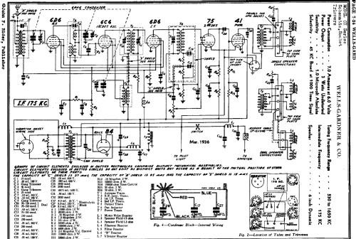 Series 6N; Wells-Gardner & Co.; (ID = 661029) Car Radio