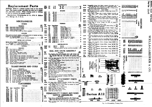 Series A12; Wells-Gardner & Co.; (ID = 667632) Radio