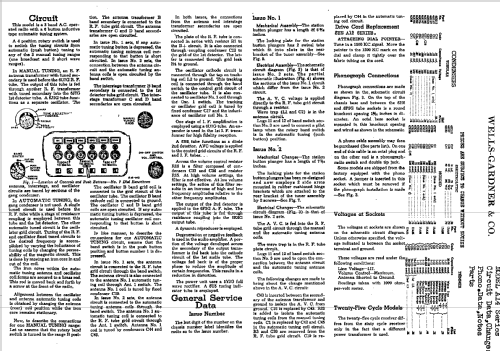 Series A14; Wells-Gardner & Co.; (ID = 668520) Radio