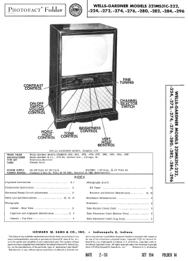 Truetone 321MS31C-272; Wells-Gardner & Co.; (ID = 3142000) Televisión