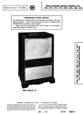 Truetone 321MS31C-284; Wells-Gardner & Co.; (ID = 3142076) Televisore
