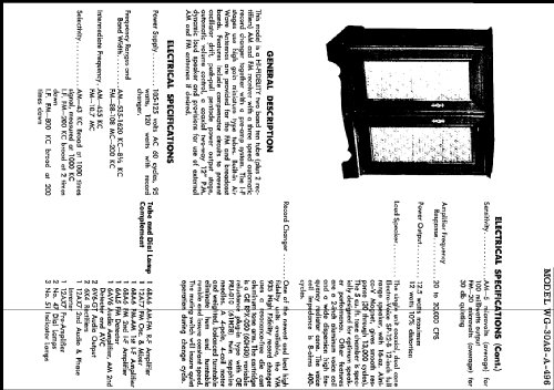 WG-30A8-A-496 ; Wells-Gardner & Co.; (ID = 219272) Radio