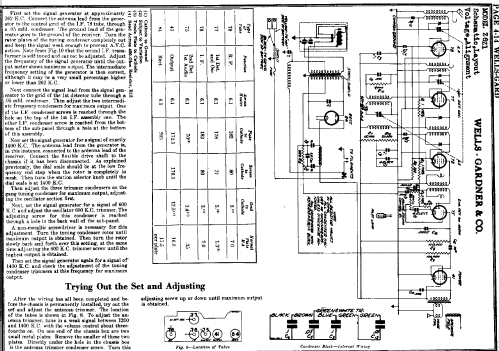 Z6Z1; Wells-Gardner & Co.; (ID = 655398) Car Radio