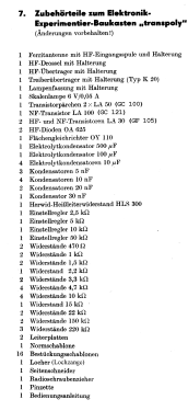 Elektronik-Baukasten transpoly; Werk für Bauelemente (ID = 2739203) Kit