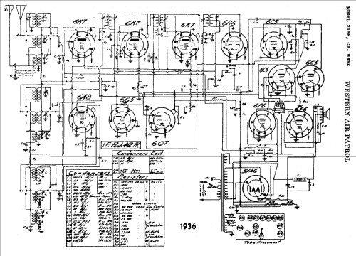 2136 Ch= W492; Western Auto Supply (ID = 702715) Radio