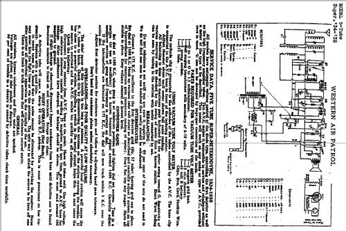 5-Tube Super 1934-1935; Western Auto Supply (ID = 702787) Radio