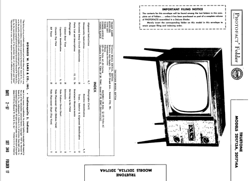 2D1713A ; Western Auto Supply (ID = 1820630) Televisore