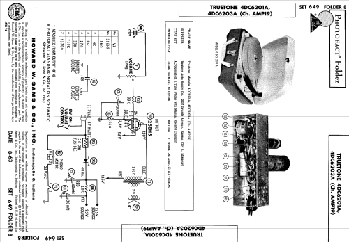 4DC6203A Truetone Ch= AMP19; Western Auto Supply (ID = 547020) Reg-Riprod