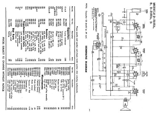 D2102B; Western Auto Supply (ID = 769092) Radio