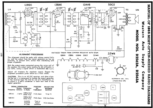 D2562A Truetone ; Western Auto Supply (ID = 122241) Radio