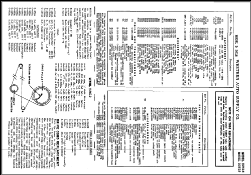 D2616 ; Western Auto Supply (ID = 446519) Radio