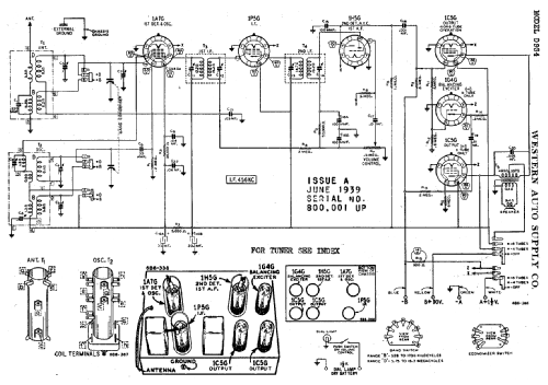 D934 Deluxe Truetone ; Western Auto Supply (ID = 759634) Radio