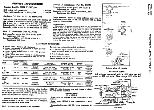 D940 ; Western Auto Supply (ID = 760477) Radio