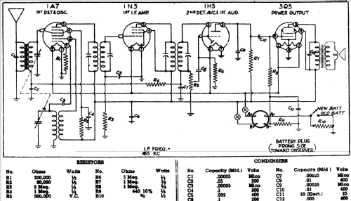 D-1135 Truetone ; Western Auto Supply (ID = 1160368) Radio