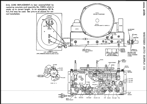 D-2634 Truetone ; Western Auto Supply (ID = 368450) Radio