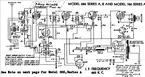 D-732 Ch= 686 Series A; Western Auto Supply (ID = 1129014) Radio