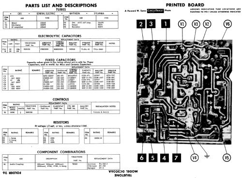 DC2036A Truetone ; Western Auto Supply (ID = 563569) Radio