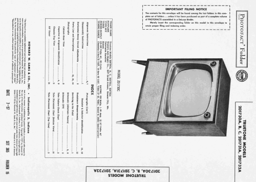 Truetone 2D1730C; Western Auto Supply (ID = 2414507) Television