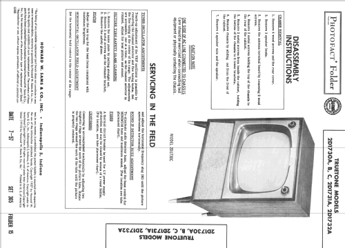 Truetone 2D1730C; Western Auto Supply (ID = 2414508) Television