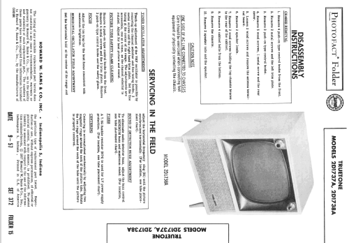 Truetone 2D1738A; Western Auto Supply (ID = 2444340) Television