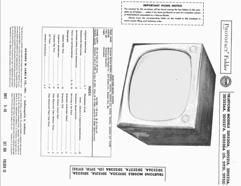 Truetone 2D2526A Ch= 21T33; Western Auto Supply (ID = 2214804) Television