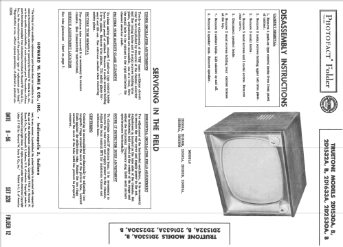 Truetone 2D2530B ; Western Auto Supply (ID = 2371137) Television