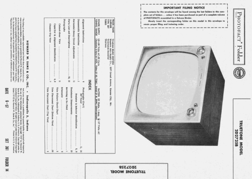 Truetone 2D2725B ; Western Auto Supply (ID = 2383033) Fernseh-E