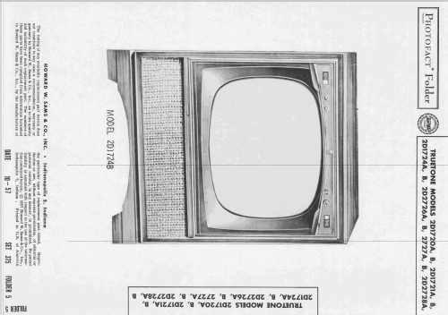 Truetone 2D2728A; Western Auto Supply (ID = 2456035) Television