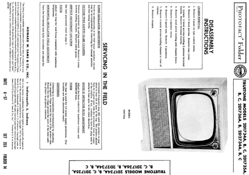 Truetone 2D2734B; Western Auto Supply (ID = 1849674) Televisión