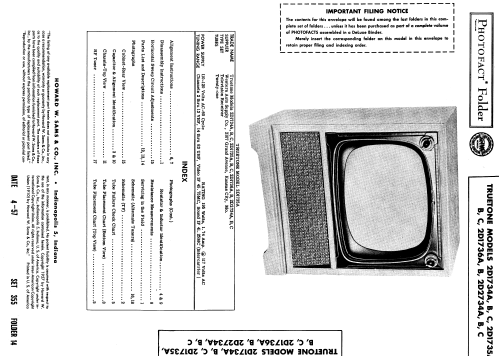 Truetone 2D2734B; Western Auto Supply (ID = 1849689) Televisión
