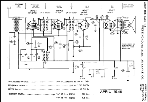 B470-A ; Westinghouse El. & (ID = 489149) Radio