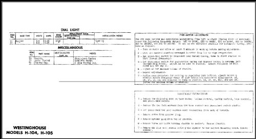 H104 ; Westinghouse El. & (ID = 488577) Radio