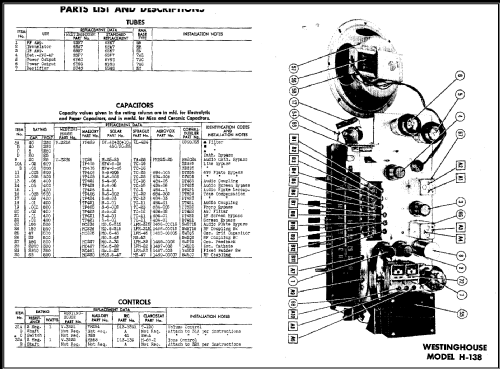 H138 Ch=V-2102-1; Westinghouse El. & (ID = 488880) Radio