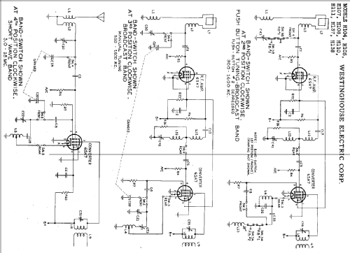 H138A Ch= V-2102-2; Westinghouse El. & (ID = 587506) Radio