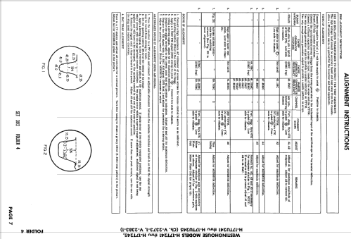 H17T244 Ch= V-2373; Westinghouse El. & (ID = 2557232) Televisión