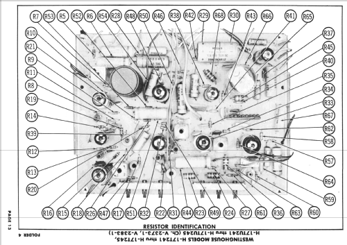 H17TU241 Ch= V-2383; Westinghouse El. & (ID = 2557288) Televisión