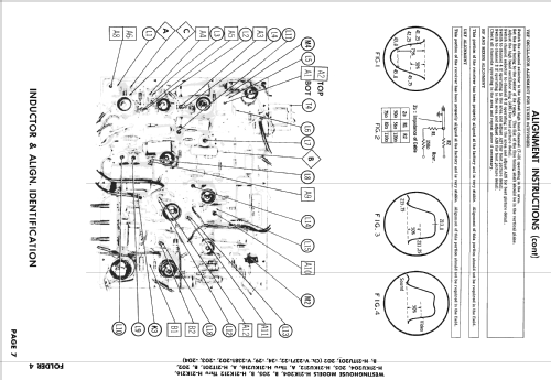 H21K216 Ch= V-2371-29; Westinghouse El. & (ID = 2524100) Television