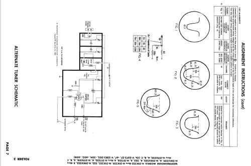 H21K223 Ch= V-2372-27; Westinghouse El. & (ID = 2530132) Television