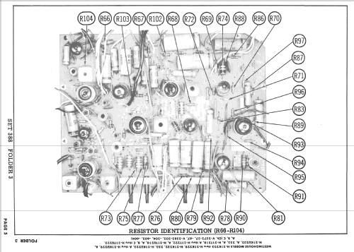 H21K227 Ch= V-2372-27; Westinghouse El. & (ID = 2530470) Television