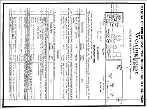 H305C8 CH= V-2137-4; Westinghouse El. & (ID = 118609) Radio