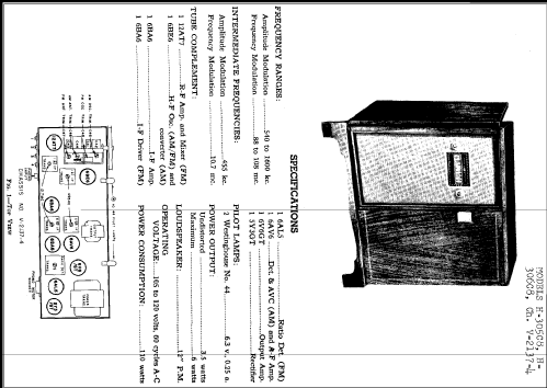 H306C8 CH= V-2137-4; Westinghouse El. & (ID = 259263) Radio