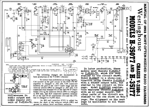 H370T7 Ch= V-2180-8; Westinghouse El. & (ID = 158247) Radio