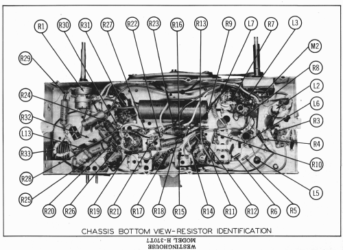 H370T7 Ch= V-2180-8; Westinghouse El. & (ID = 984515) Radio