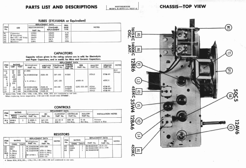 H375T5 Ch= V-2157-9; Westinghouse El. & (ID = 984562) Radio