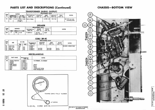 H388T5 Ch= V-2157-12; Westinghouse El. & (ID = 984597) Radio