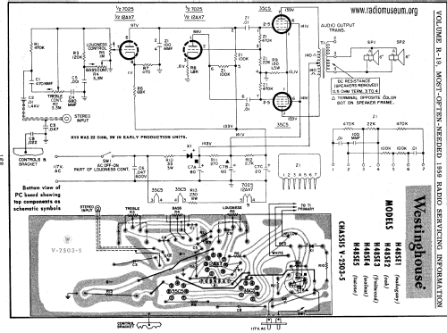 H48SE1 Ch= V-2503-5; Westinghouse El. & (ID = 60762) Ampl/Mixer