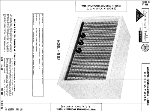 H48SE1 Ch= V-2503-5; Westinghouse El. & (ID = 692337) Ampl/Mixer